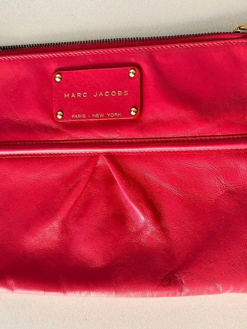 Marc Jacobs Pink Leather Clutch